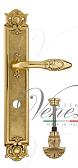 Дверная ручка Venezia на планке PL97 мод. Casanova (полир. латунь) сантехническая, пов
